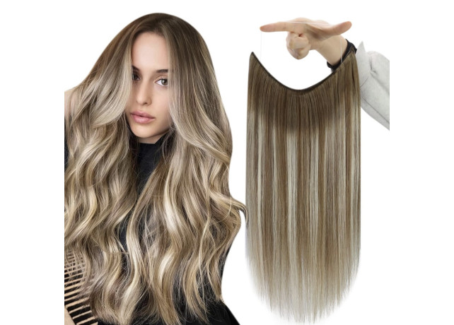 Extensii de Par Flip IN Balayage #8/ Silver/ #8